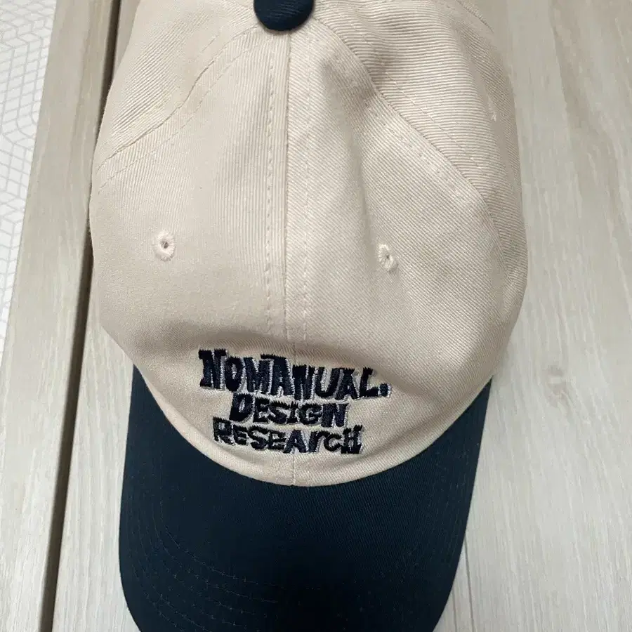 노매뉴얼 DOODLE BALL CAP - DARK NAVY