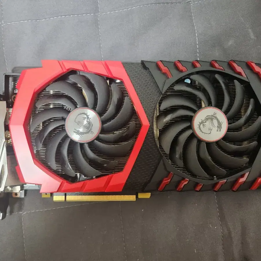 MSI 지포스 GTX 1060 6GB 게이밍X 트프 팝니다.