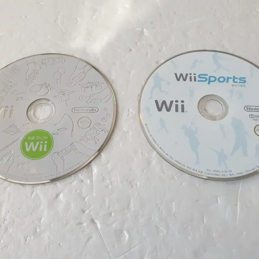 처음 만나는 Wii, Wii 스포츠 알씨디 일괄