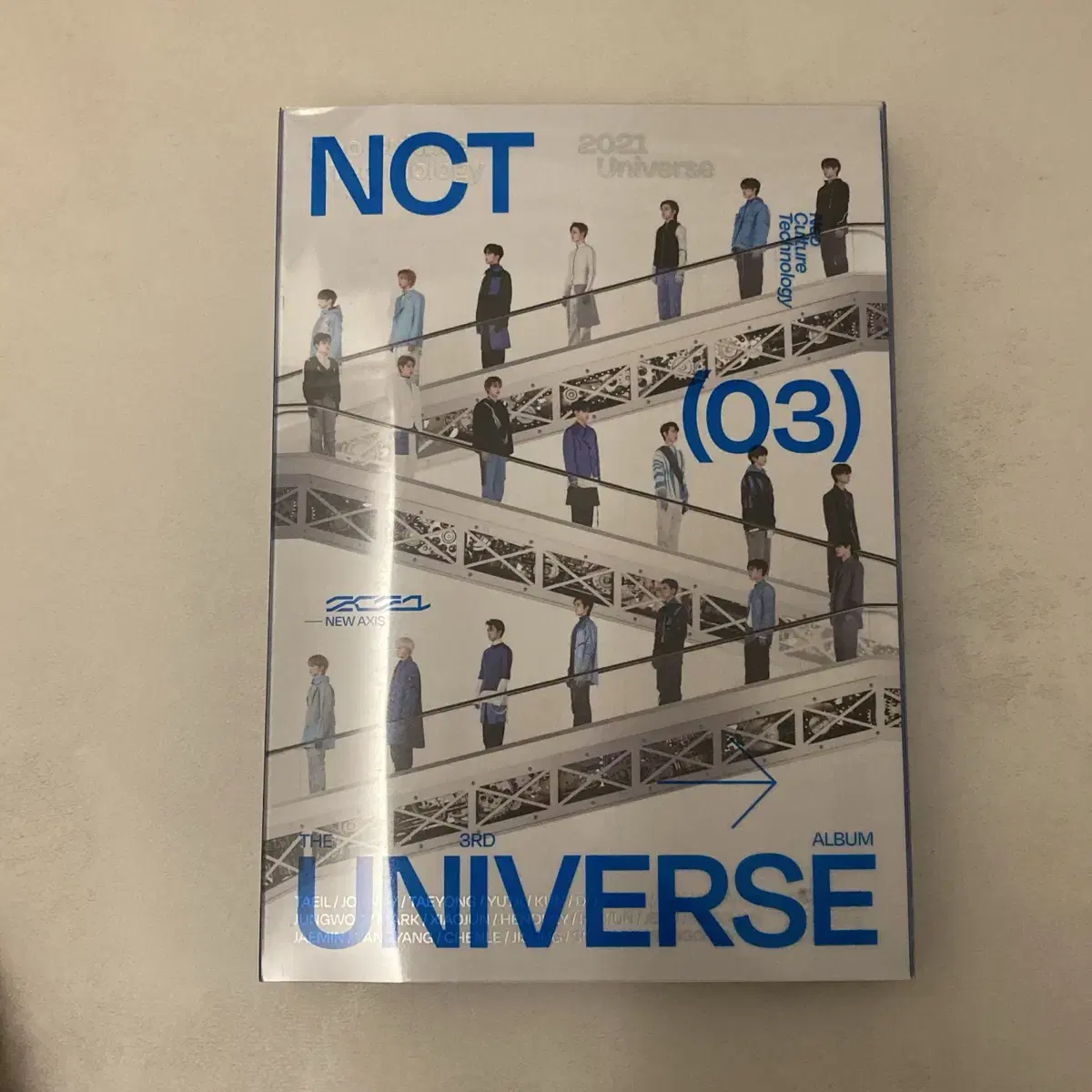 NCT2021 UNIVERSE 개봉앨범 (도영엽서 성찬 포카 스티커)