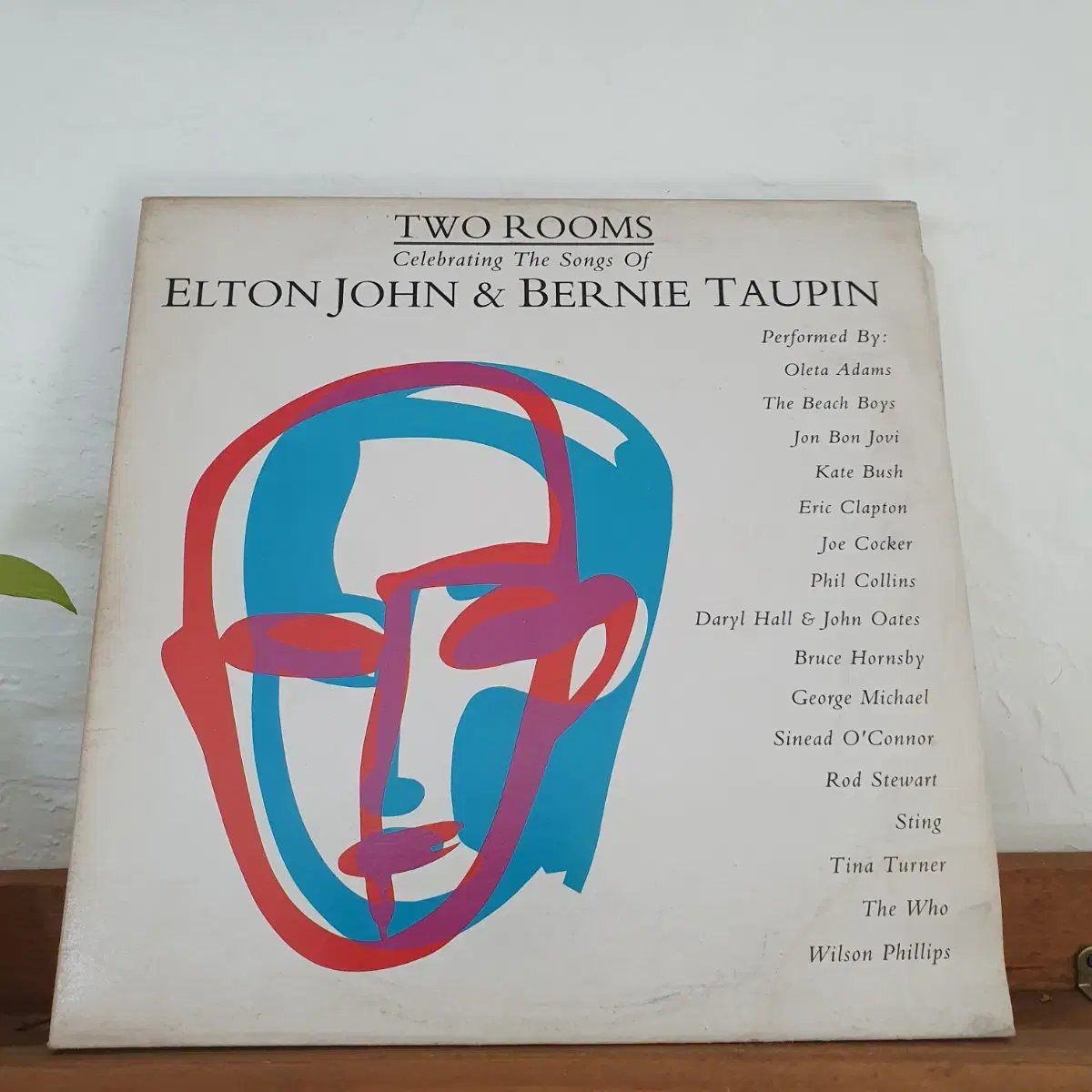 ELTON JONE  &  BERNIE  TAUPIN  2LP  1991