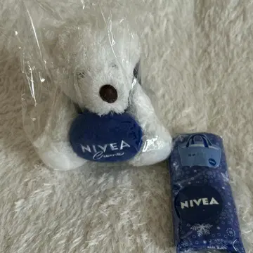 니베아 봉제 인형 미니 토트 스티커 메모 미개봉 새상품 한정판