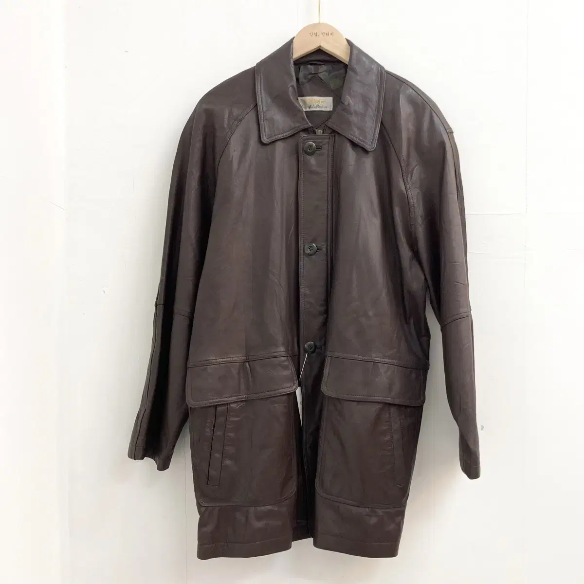 양가죽 반코트 자켓 Size L(105) Lamb Leather Jack