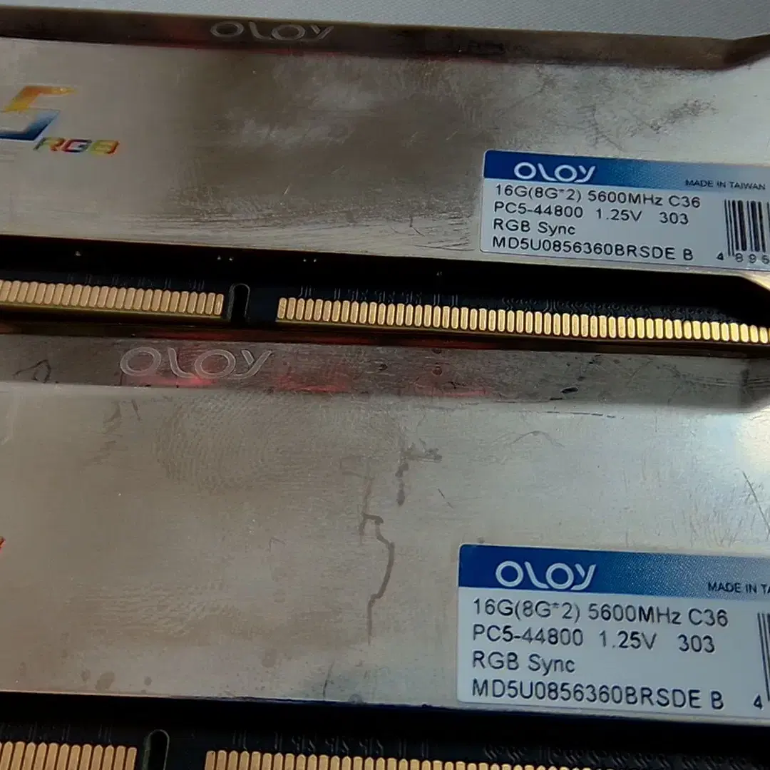 oloy 16G(8*2) ddr5 5600MHz C36 램