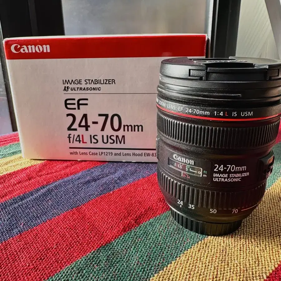 캐논 24-70mm F4L IS USM 형아계륵 팝니다