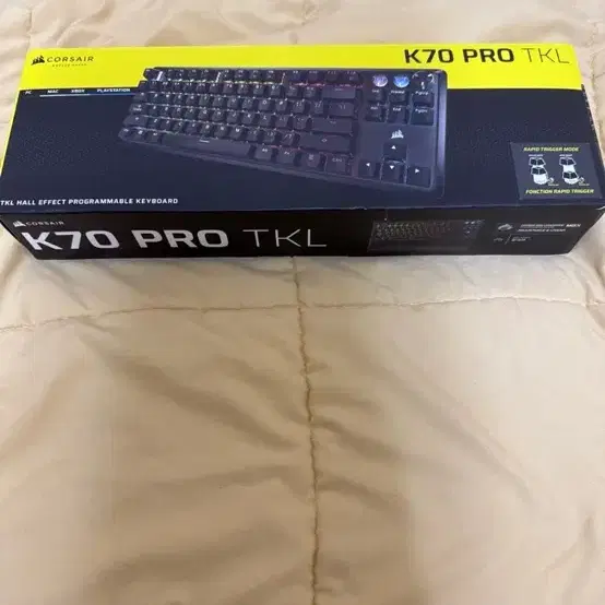 미사용 커세어 k70 pro tkl 제품 팝니다