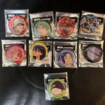 기동전사 건담 GQuuuuuuX 지크악스 캔뱃지 전 9종 아트레