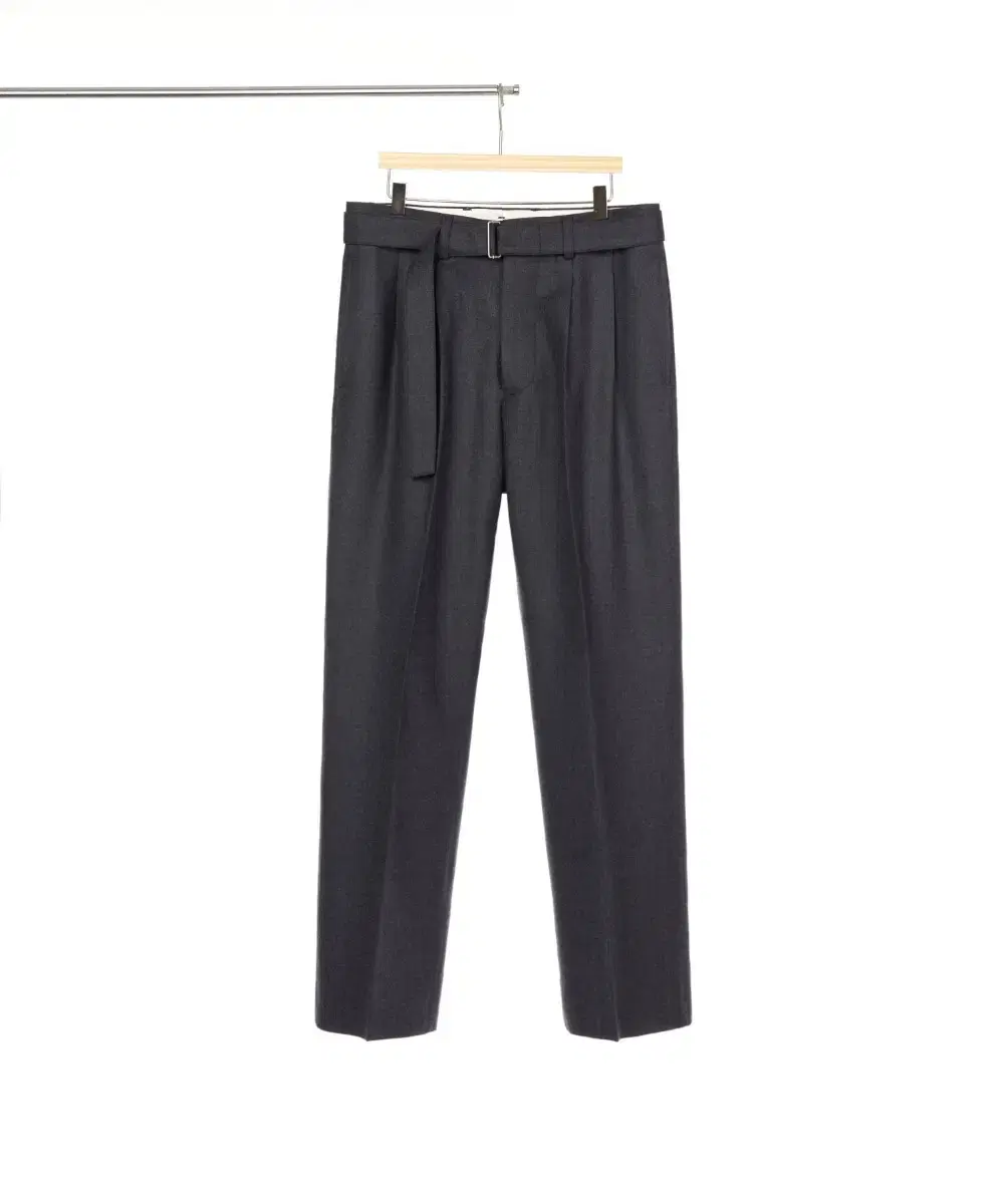 이얼즈어고 슬랙스 plain weave belted pants 02-1