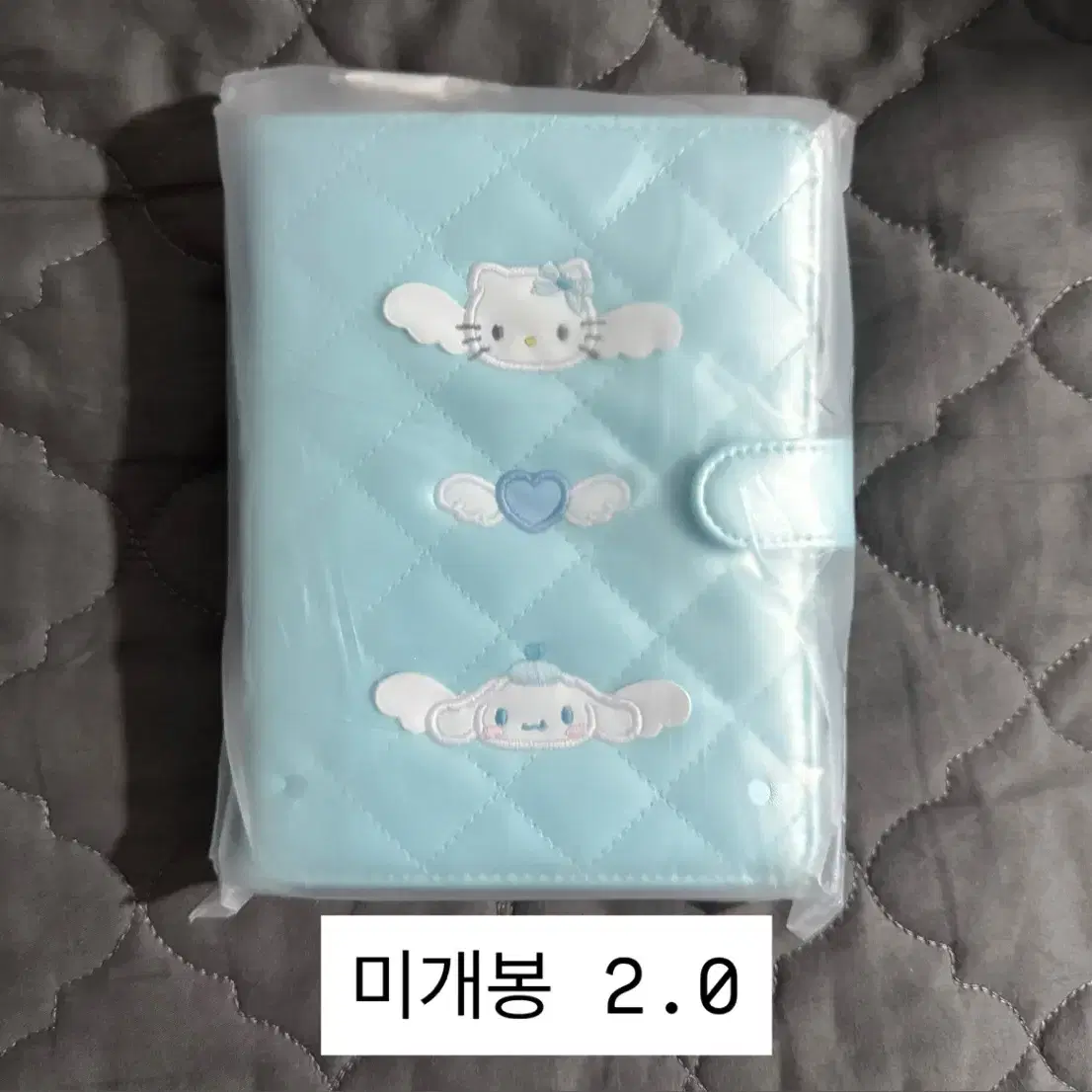 산리오 유메미루 바인더 헬로키티 시나모롤 퀼트 도코데모잇쇼 콜렉트북
