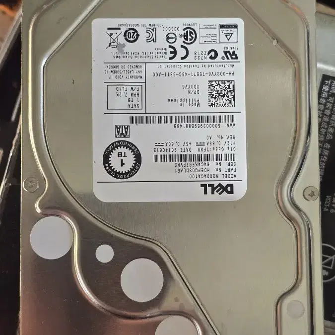 델 HDD 하드 1TB SATA