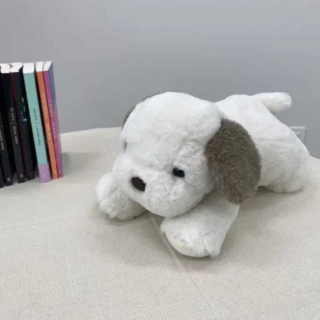 라잉독 뭉뭉이 30cm 인형(백설기, 인절미 강아지 인형)