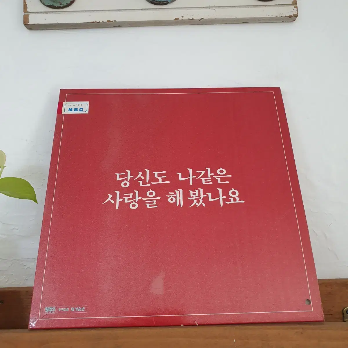 당신도 나같은 사랑을 해봤나요  LP  1984