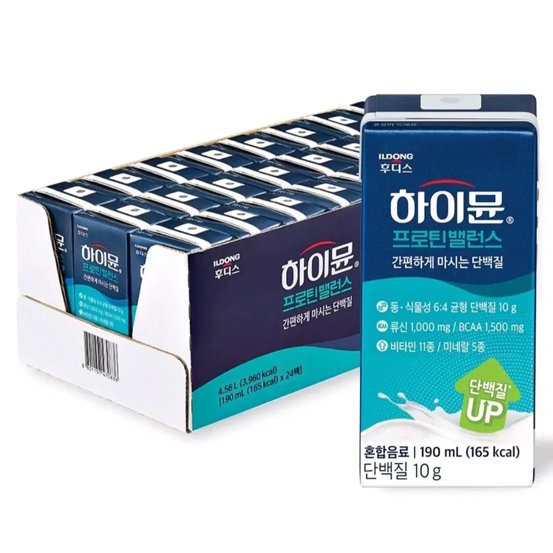 하이뮨 프로틴 밸런스 드링크믹스 RTD, 190ml, 24개