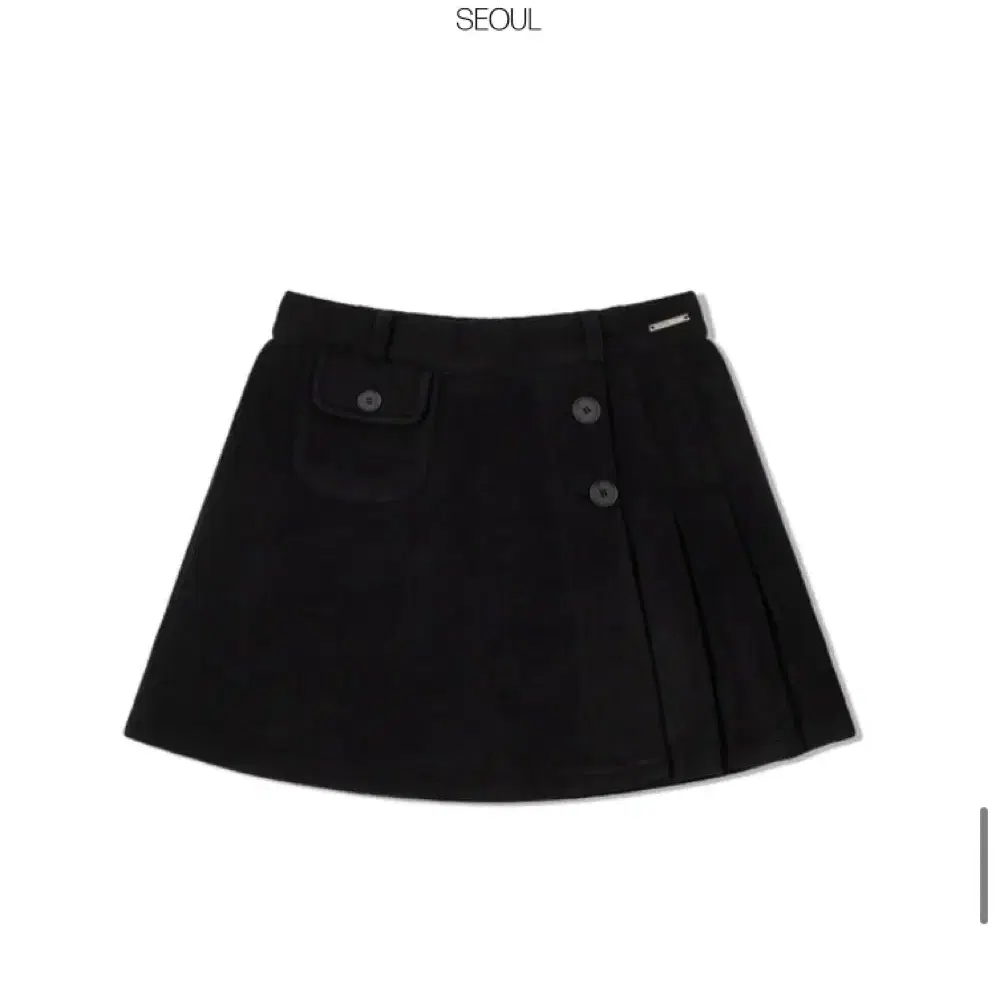 misekiseoul 미세키서울 pocket miniskirt BLACK