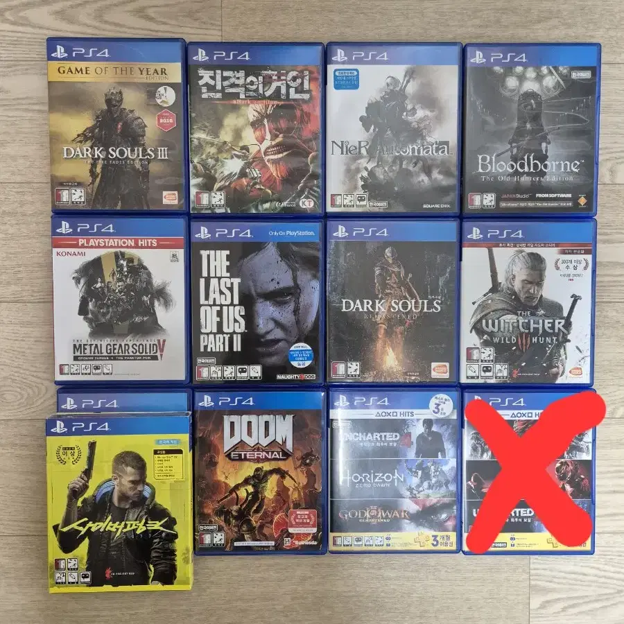 인기품목 PS4 플스4 게임CD 팝니다