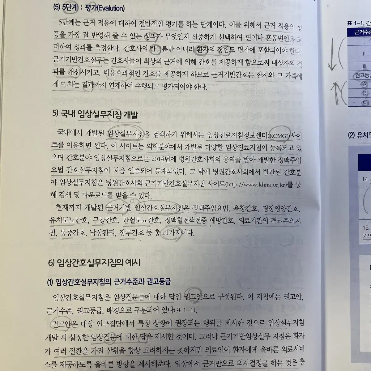 근거기반간호 간호과정 판매합니다!