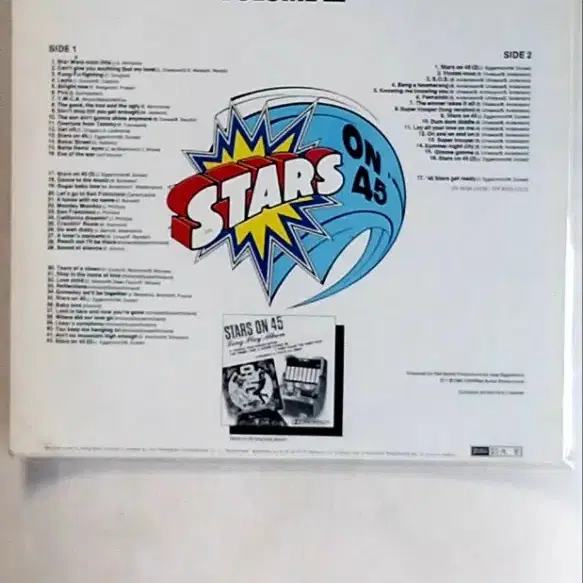 [LP] STARS ON 45 팝댄스 메들리 (81년/성음)