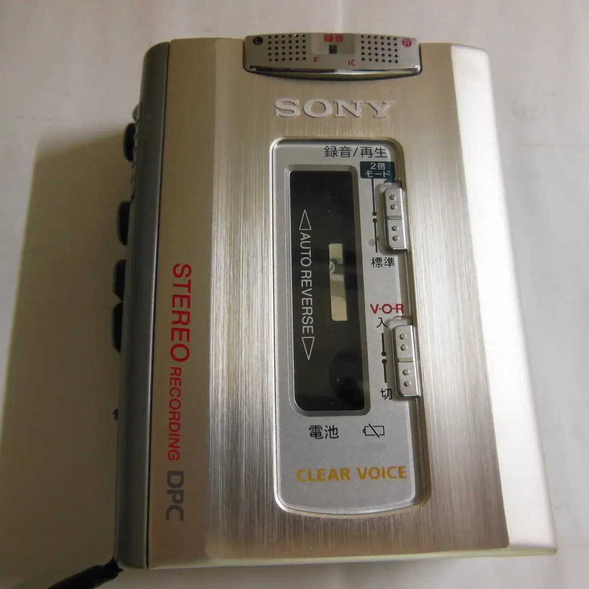 SONY  TCS-600  워크맨 작동품