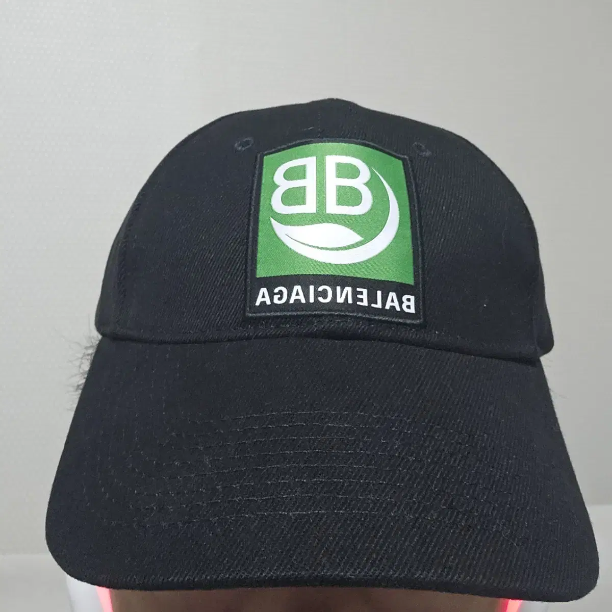 Balenciaga Green Logo Cap