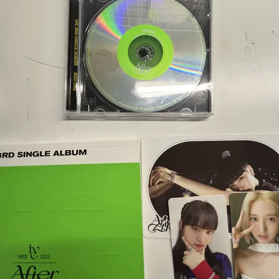 아이브 에프터라이크 앨범,cd,포카,엽서