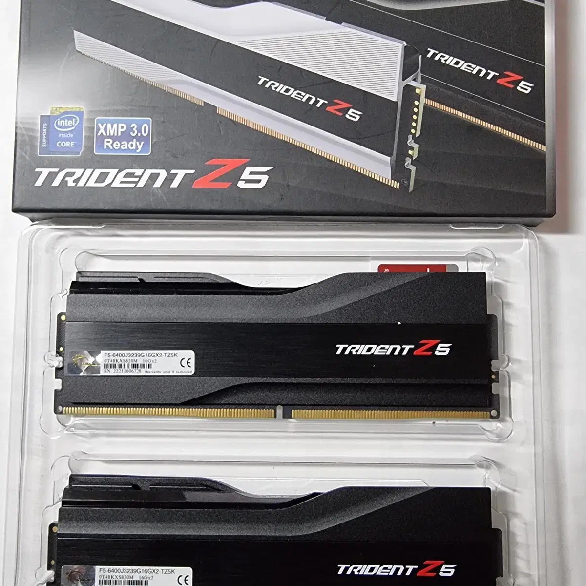 RAM GSKIILL DDR5 6400 TRIDENT Z5 32GB판매