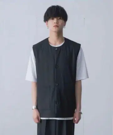 REVERSIBLE QUILITED VEST INTER FACTORY