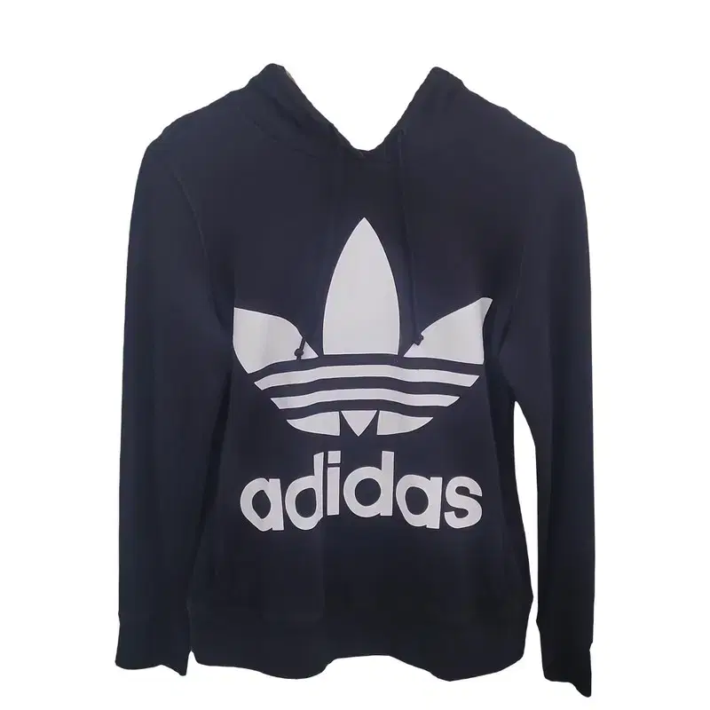 아디다스 Adidas 네이비 후드티 공용 XS A567