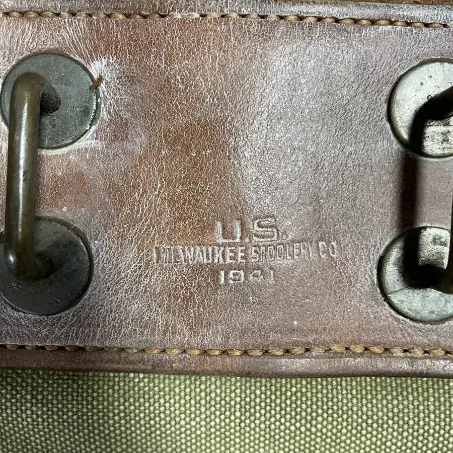 US Mail bag 미국 메일 백 롱 토트 빅 백 캔버스 1941년