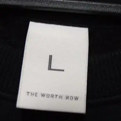 THE WORTH NOW 맨투맨 기모티  SIZE /L