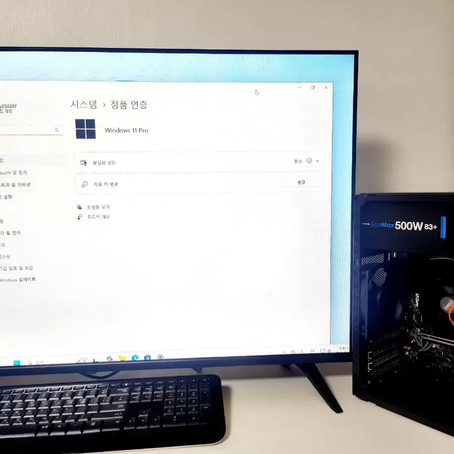 속도 빠른 윈도우11프로 설치된 SSD 1TB(1.000)오피스2021