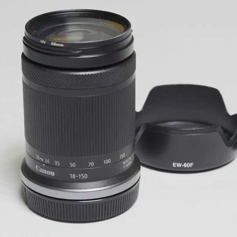 캐논 정품 RF-S 18-150mm 렌즈 (호환 후드 포함)