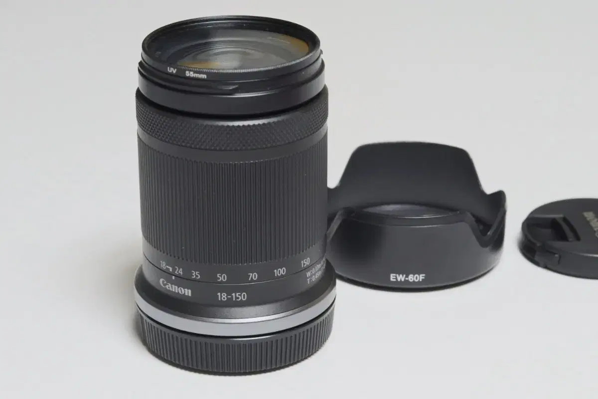 캐논 정품 RF-S 18-150mm 렌즈 (호환 후드 포함)