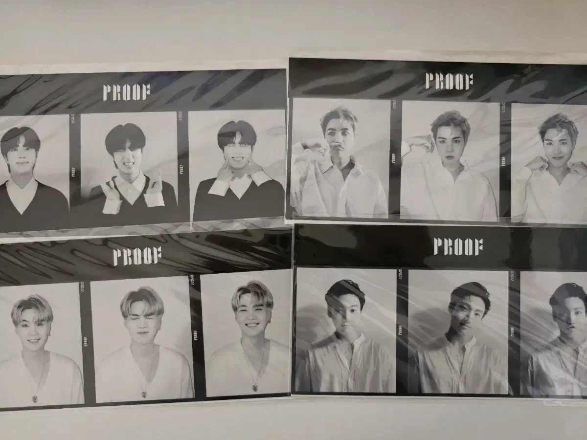 bts 방탄 프루프 proof 위버스 특전 세컷 석진 슈가 호석 정국