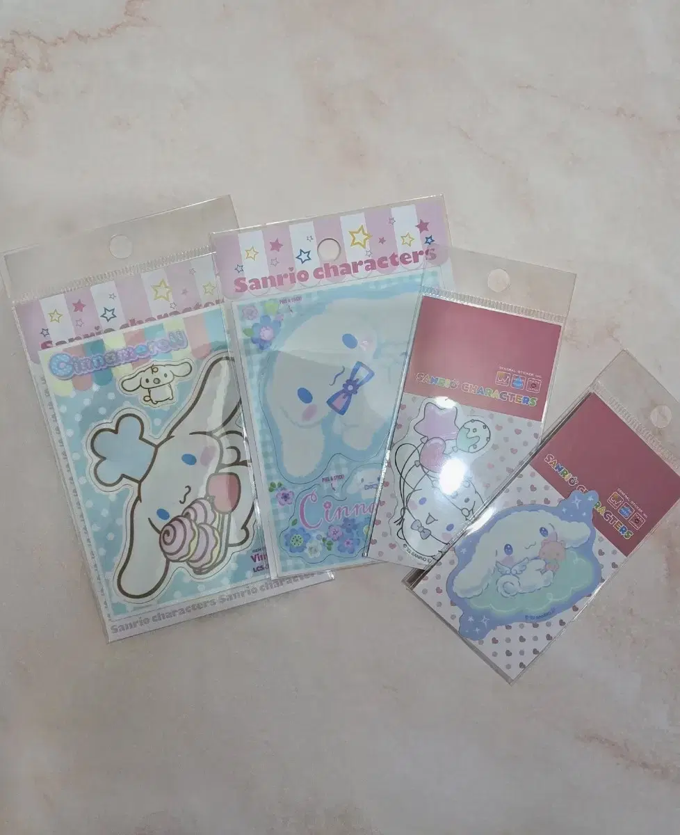 Sinamorol sticker, 4 types (today only)