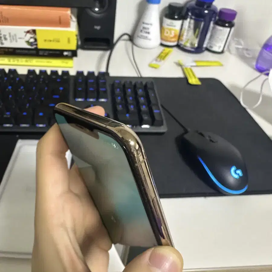 아이폰 xs max 골드 64