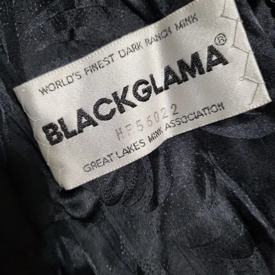 BLACKGLAMA 블랙그라마 밍크 코트 66 7218