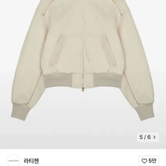 라티젠 L6 WOOL BOMBER JACKET(OATMEAL)