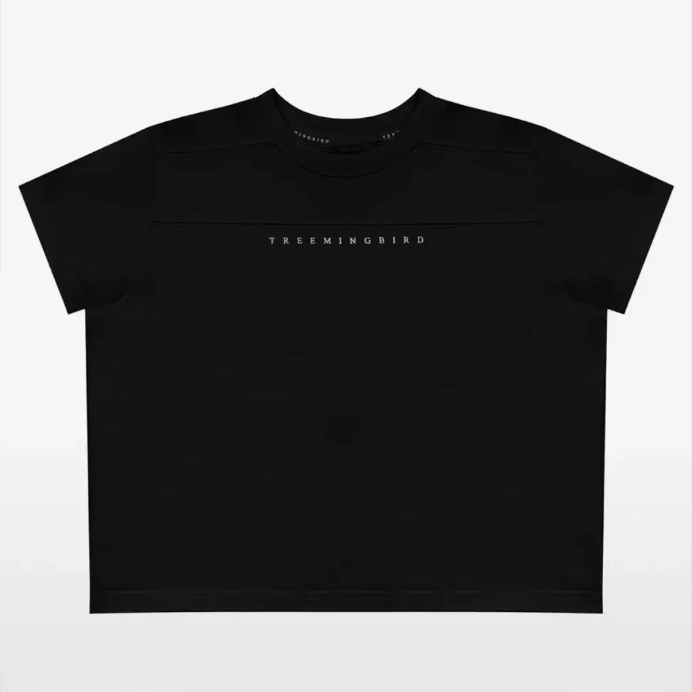 트리밍버드 Logo Slit Crop T-Shirts