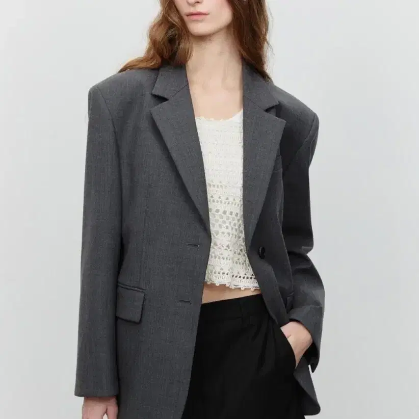 던스트 25SS ESSENTIAL 2 BUTTON WOOL BLAZER