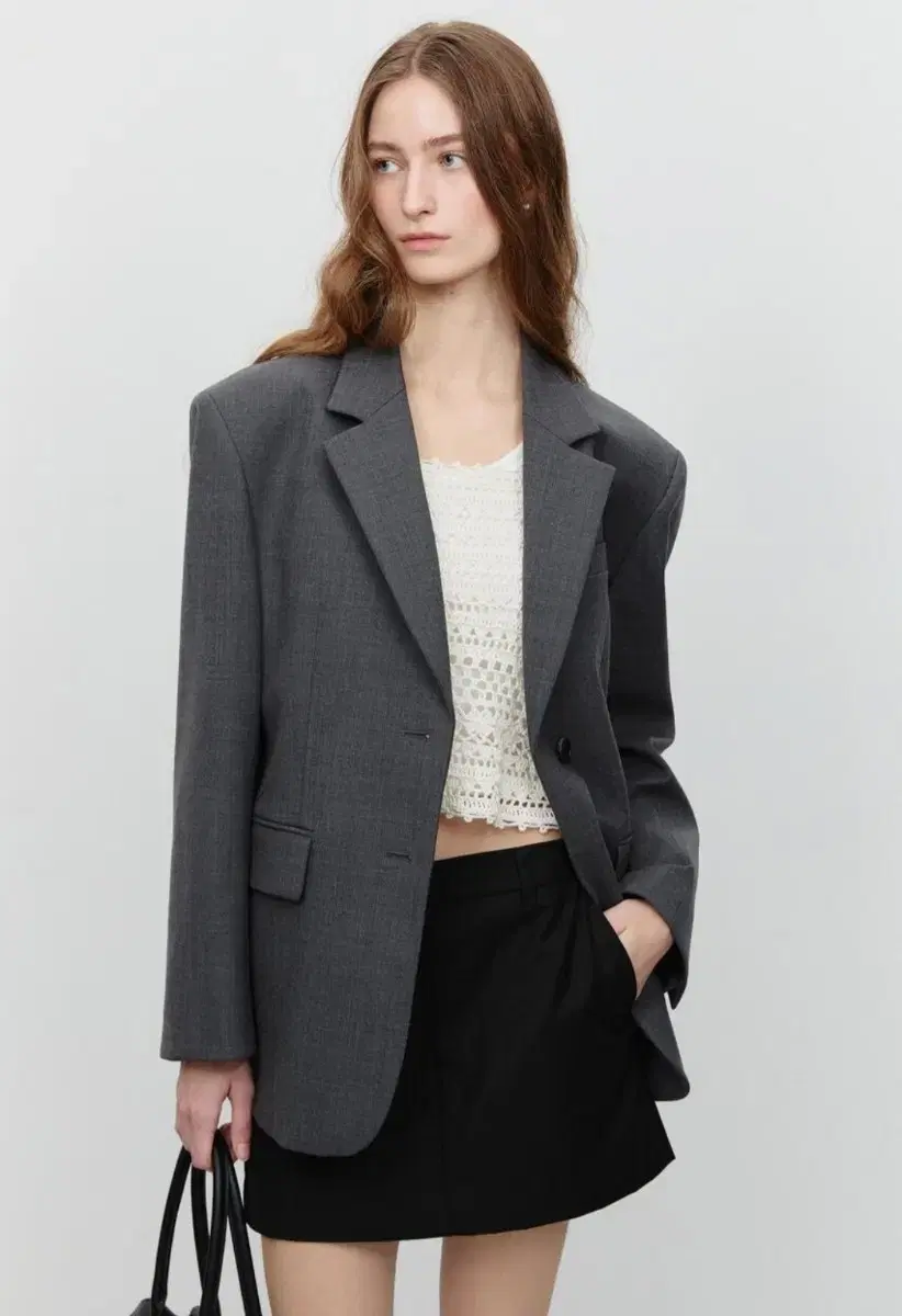 던스트 25SS ESSENTIAL 2 BUTTON WOOL BLAZER