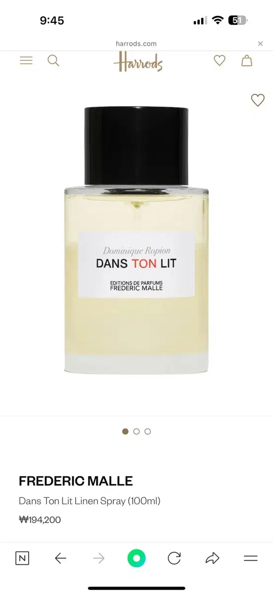 프레데릭 말 Dans Ton Lit 100ml