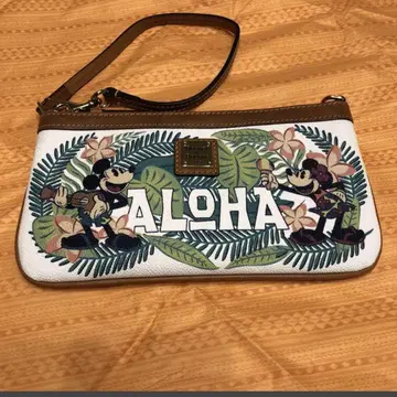 아우라니 디즈니 Dooney&Bourke 미키&미니 가죽 파우치