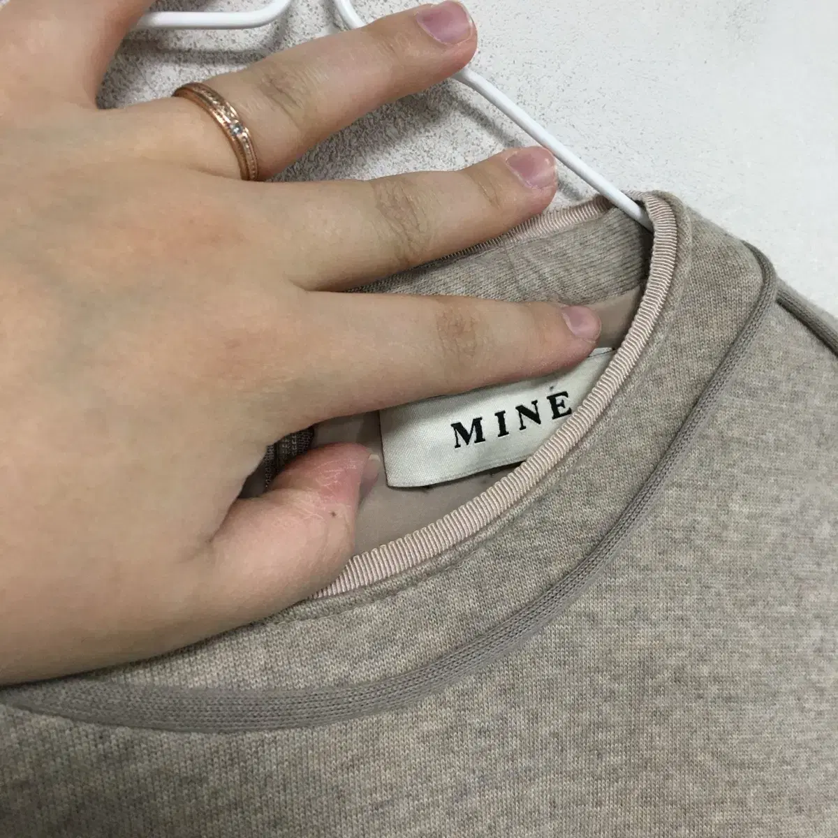 MINE 마인 플리츠 니트 원피스 55