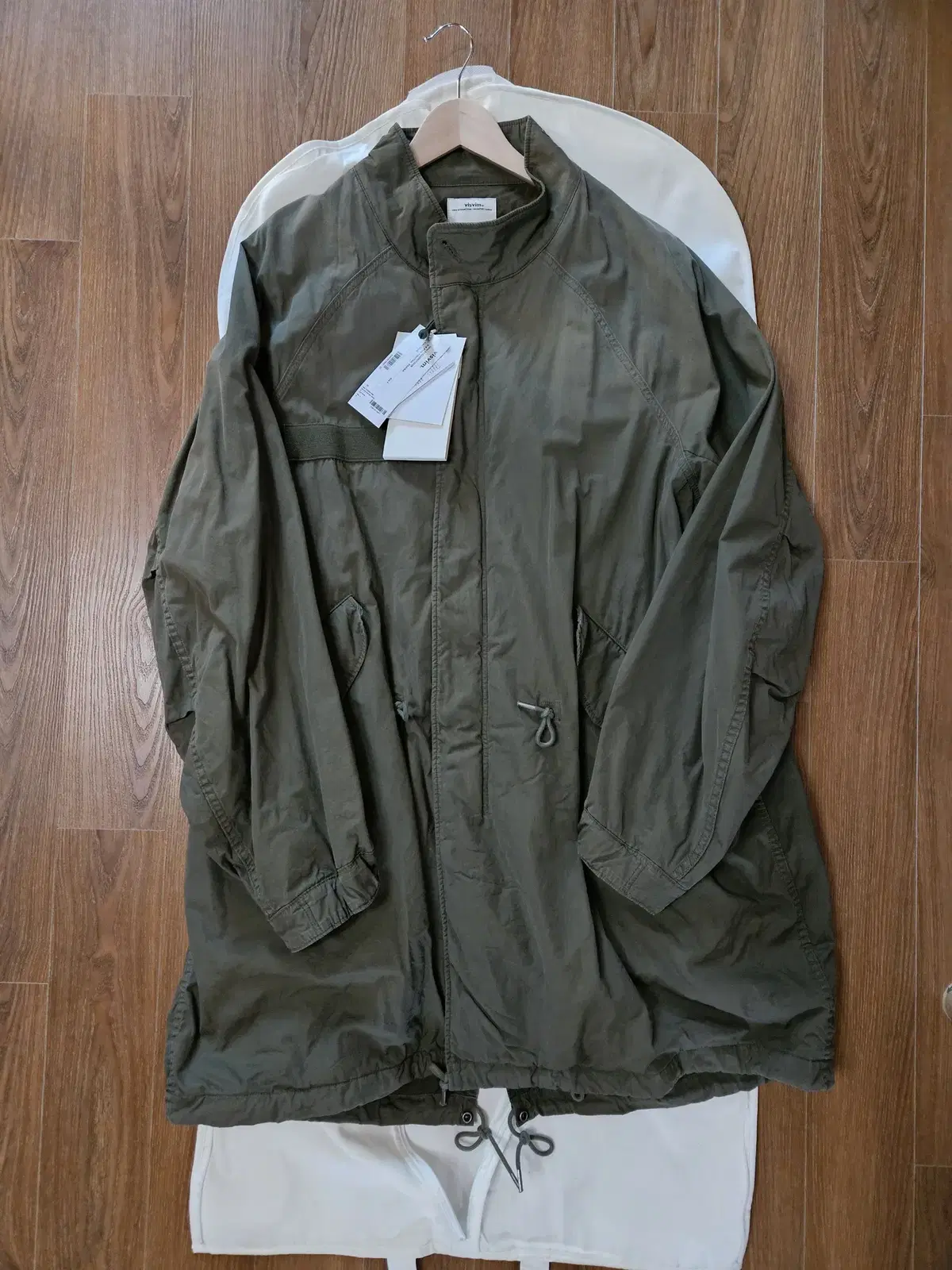 비즈빔 22FW FISHTAIL PARKA 피쉬테일 파카 4 올리브