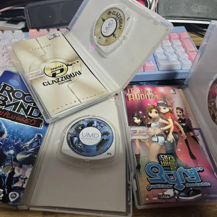 psp 리듬게임3개 일괄 싸게처분