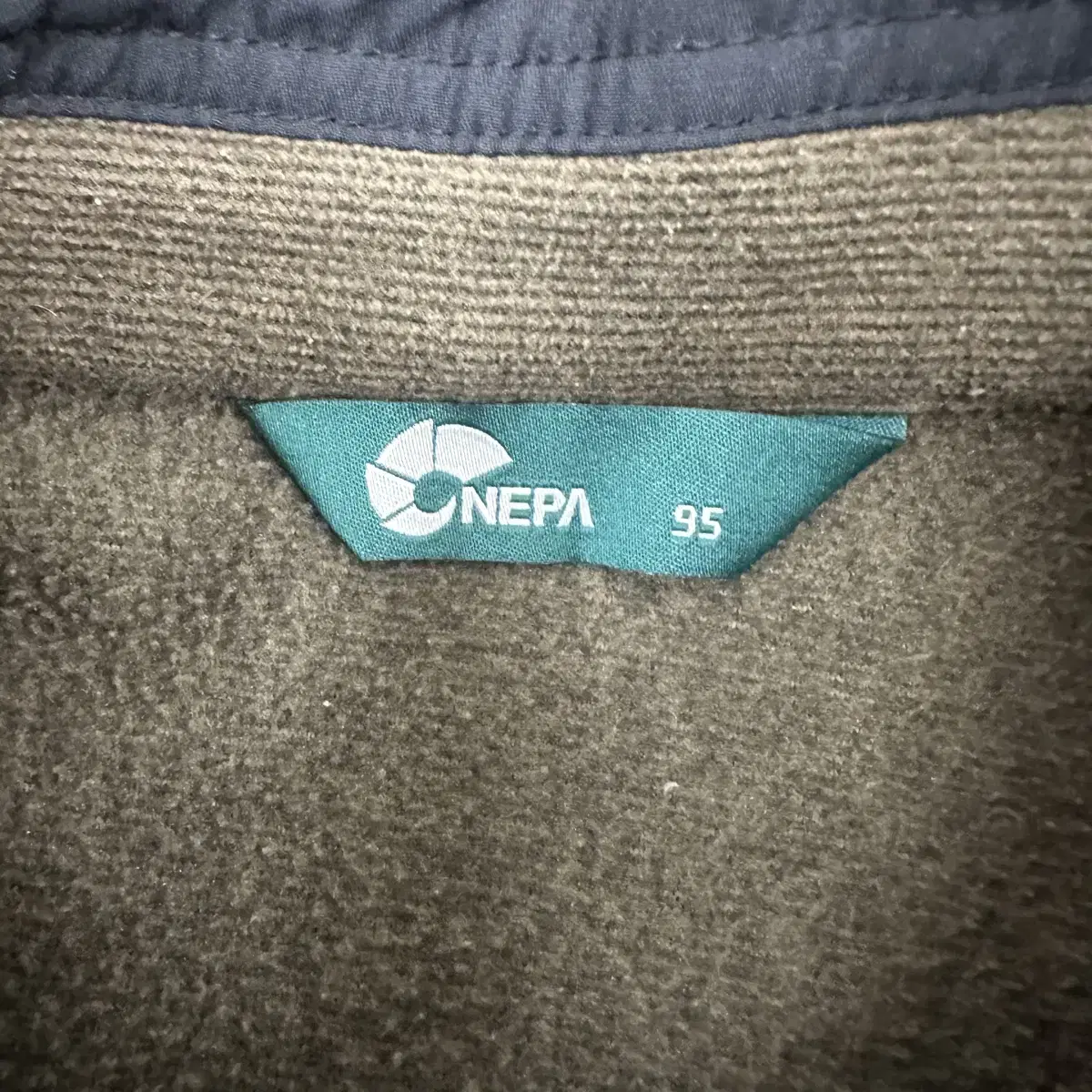 NEPA 네파 여성 등산복 기모 반집업 긴팔 티셔츠 95