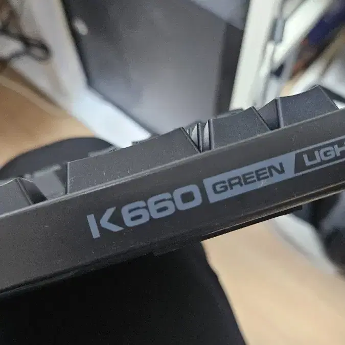 해커 앱코 K660 GREEN LIGHT 게이밍키보드