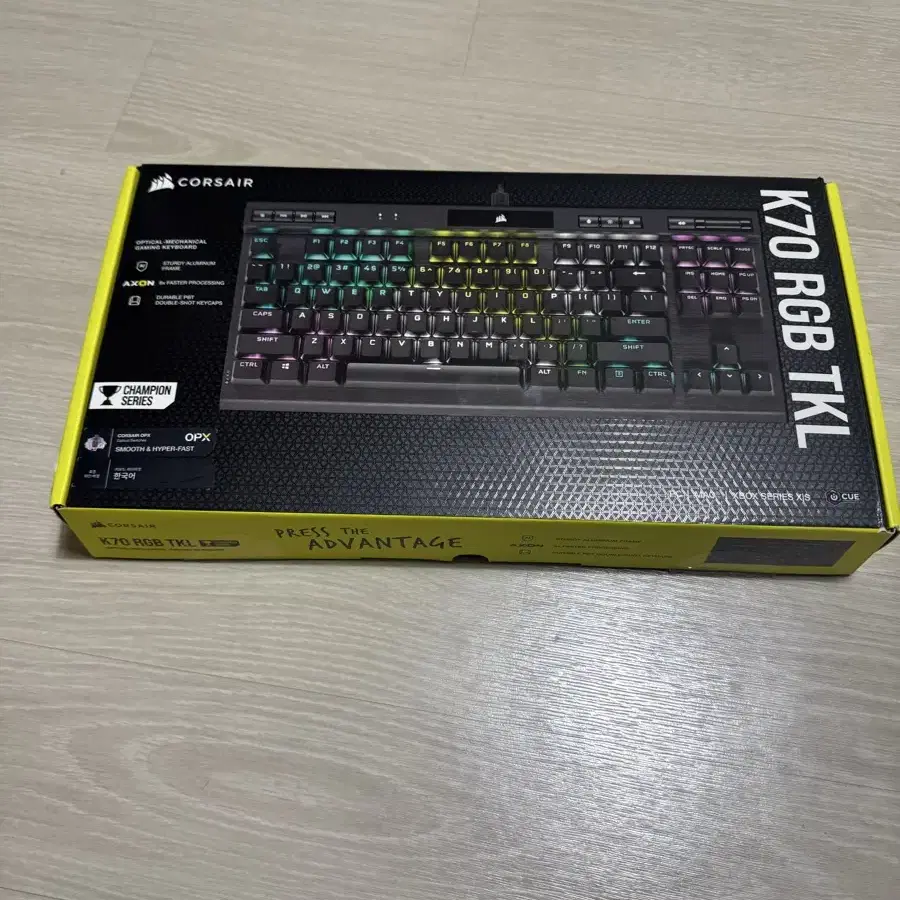 커세어 K70 TKL 은축