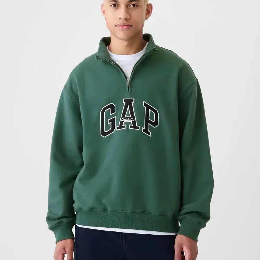 GAP heavyweight pullover 갭 하프집업 풀오버