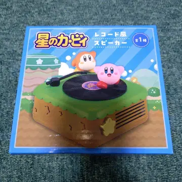 별의 커비 레코드판 모양의 스피커